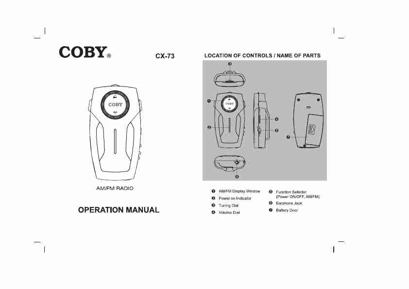 COBY electronic Stereo System CX-73-page_pdf